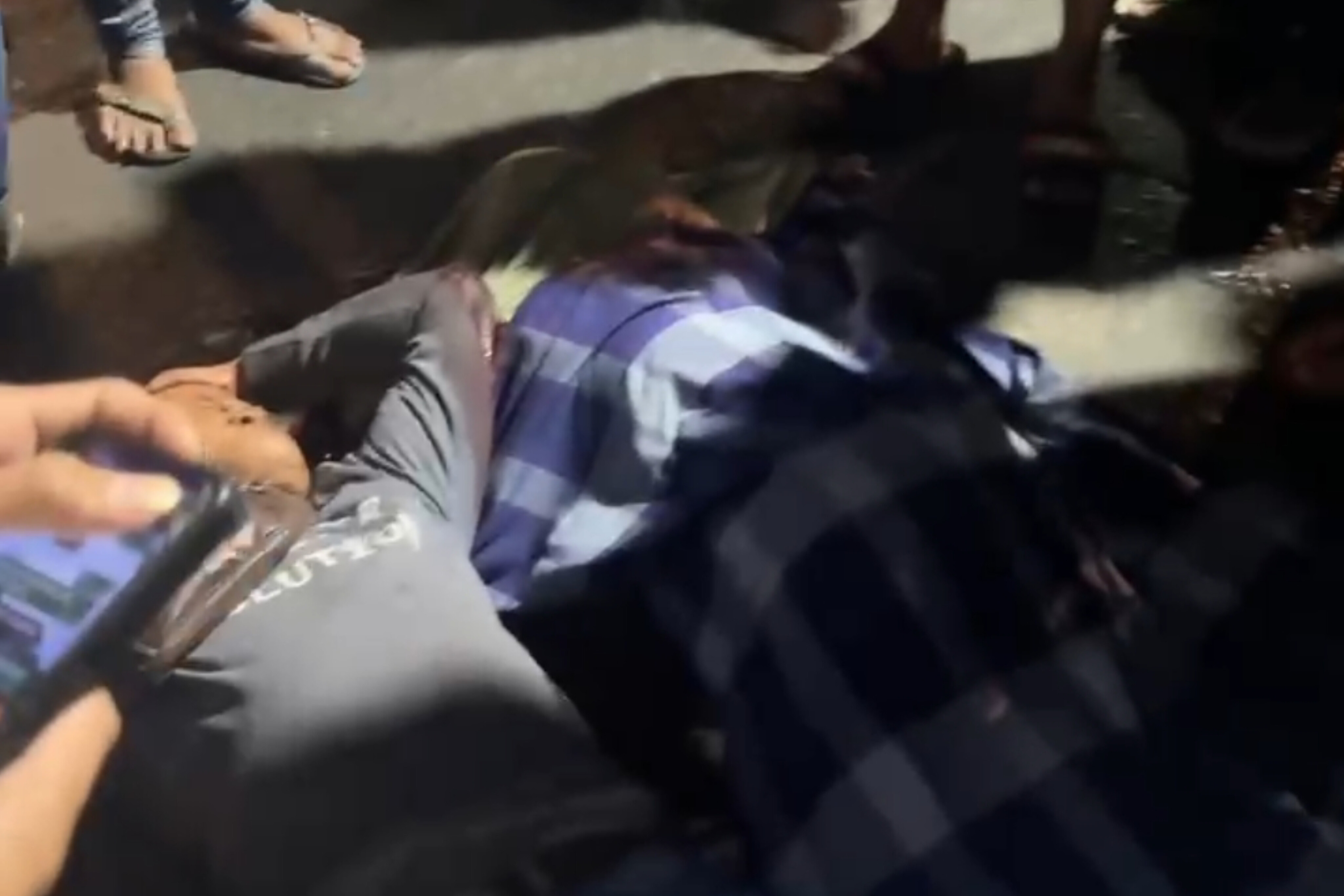 Kecelakaan Lalu Lintas di Depan  Gerbang Kawasan Kapasa, Satu  Korban Meninggal Dunia